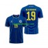 Camisola Bósnia e Herzegovina Kerim Alajbegovic 19 Homem Equipamento Primeiro Copa do Mundo 2026 Manga Curta